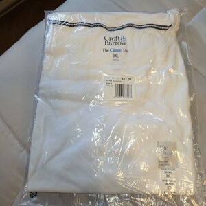 Croft & Barrow White Classic Tee XXL